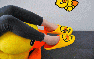 zapatillas patito b duck