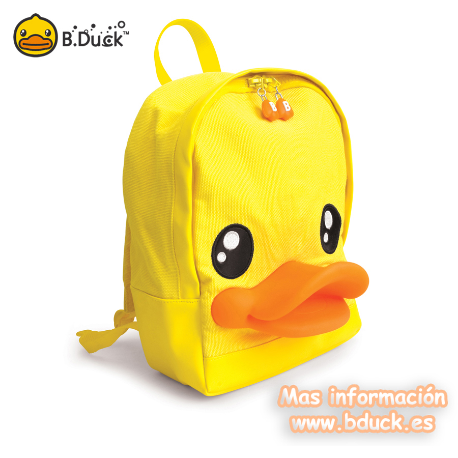 Bolso Maleta Viaje Niños Con Asiento Diseño Pato 24 Pulgadas B. Duck