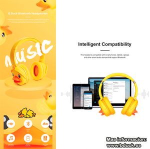 bduck auriculares de musica