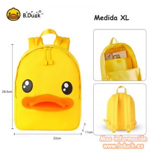 medidas mochila bduck para adultos